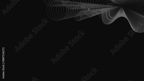 abstract black and white lines background