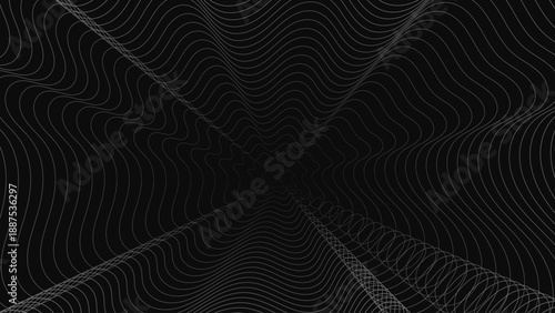 abstract black and white lines background