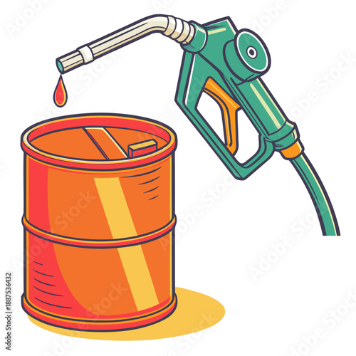 Fueling a barrel