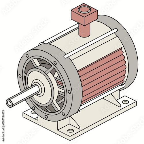 Electric motor diagram