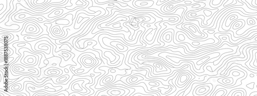 Abstract topographic map lines pattern background.