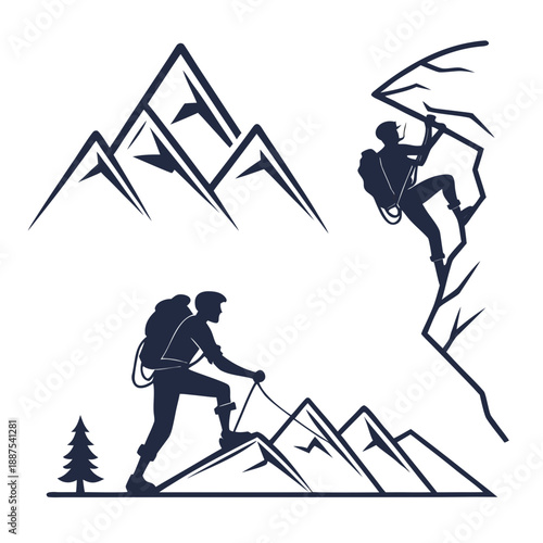 Mountain climbing adventure