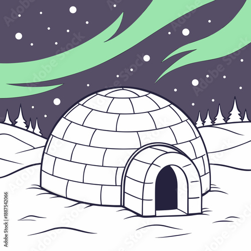 Aurora igloo