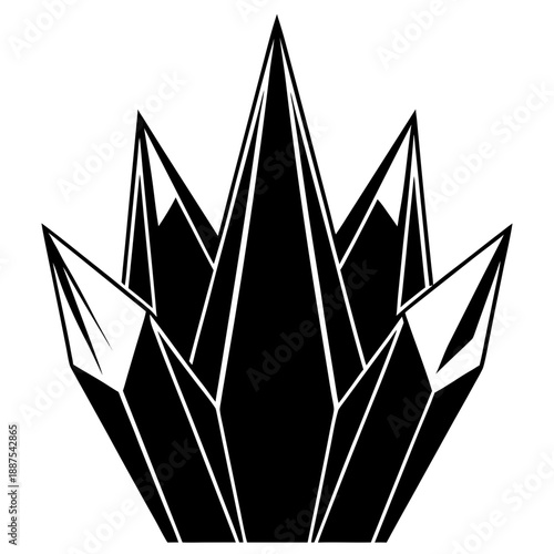 Abstract geometric crystal