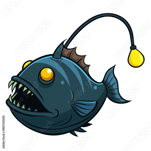 Anglerfish illustration