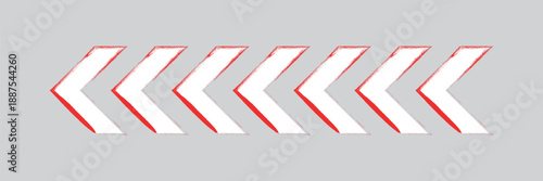 Black abstract wide horizontal banner with arrows and angles. Dark modern sporty bright futuristic abstract background.