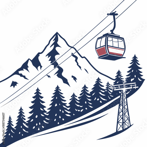 Mountain gondola ride