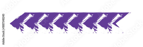 Black abstract wide horizontal banner with arrows and angles. Dark modern sporty bright futuristic abstract background. Vector