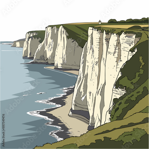 Cliffside by the sea