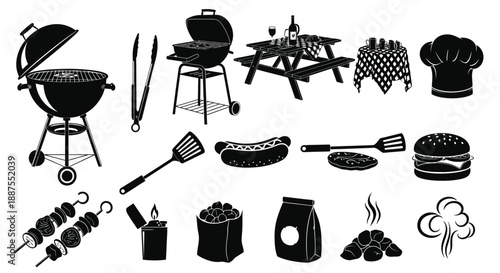 Barbecue essentials collection