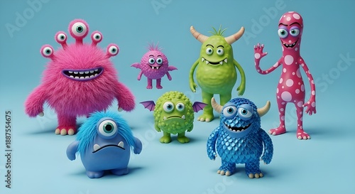 funny cartoon monsters