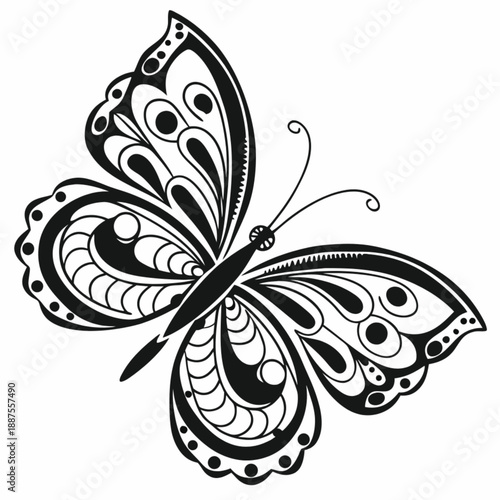 butterfly tattoo design