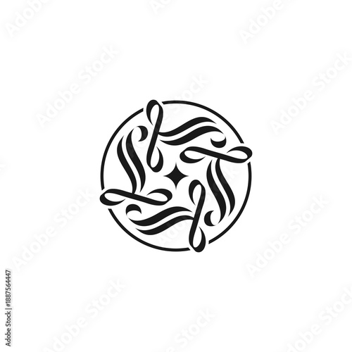 Letter L logo Feminim