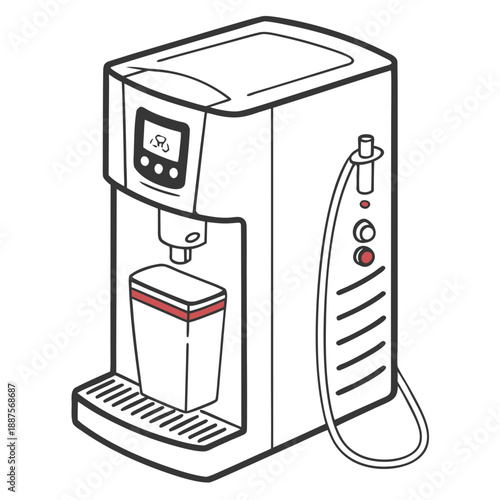Modern coffee maker