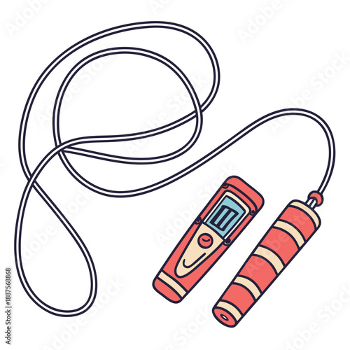 Jump rope illustration