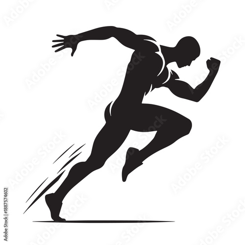 Black saving Silhouette Vector, High Quality Illustration on White Background