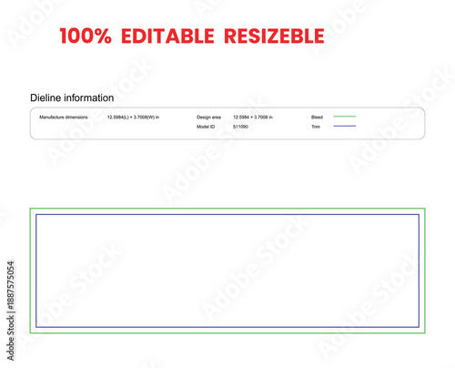 18oz breakfast mug dieline template box dieline die lines packaging custom dieline  box cardboard box dieline pizza box dieline printable product packaging layout,