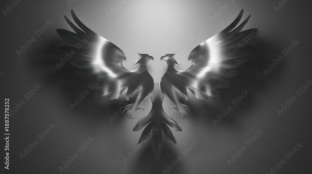 Fototapeta premium Phoenix logo design
