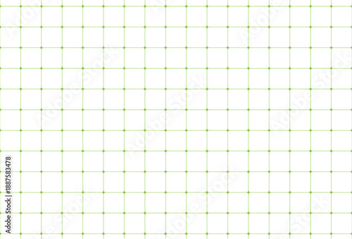 Green grid pattern with small dots