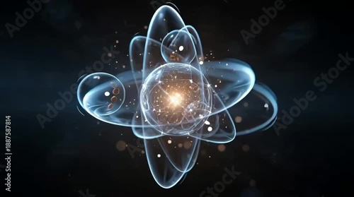 Exploring Atomic Structure in Science Visuals