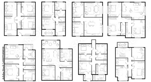 Floor plan collection