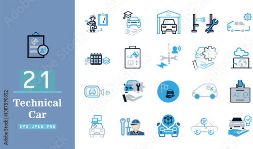 A conceptual icon depicting a car connected to a prominent gear or cogwheel, symbolizing the intricate mechanical aspects of vehicle engineering, specialized engine repair, and the overall technical 