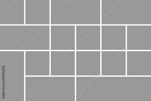 Gray rectangular tiles with white grout lines gray tiles tile pattern
