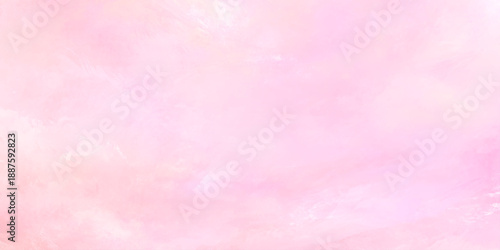 A delicate and soft pink watercolor background texture with subtle variations in tone and a cloud like appearance