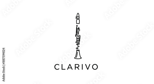 ClariVo Perfume Bottle Design Illustration.
