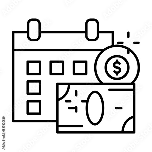 Payday schedule icon