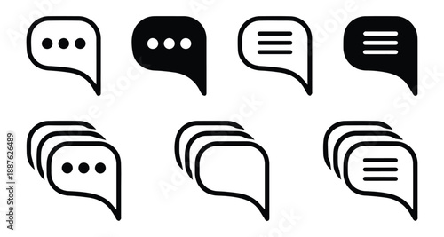 speech bubble with text on white backgrou