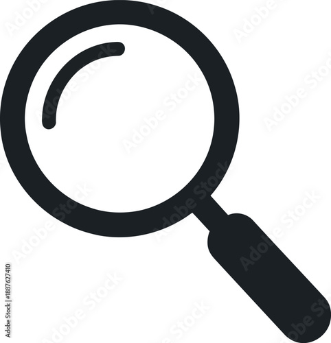 Magnifying glass icon for search and investigation
