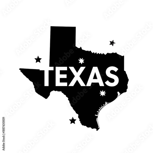 A clean vector illustration showing the state of Florida highlighted on the map of the United States with the USA flag, designed as a modern symbolic icon for web and business use