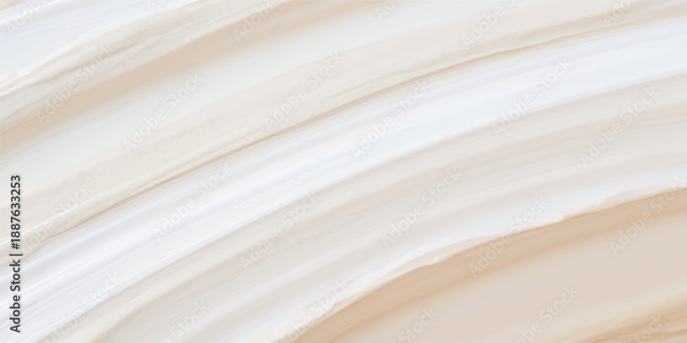 Fototapeta premium A close up of white cream spread across the open pages of a printed magazine stacked atop a pile of business documents and newspapers