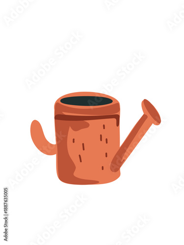 colorful garden watering can for plant care