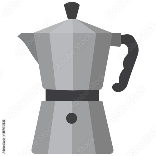 Classic Octagonal Moka Pot Stovetop Coffee Maker