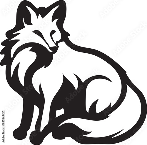 Renard logo - Silhouette