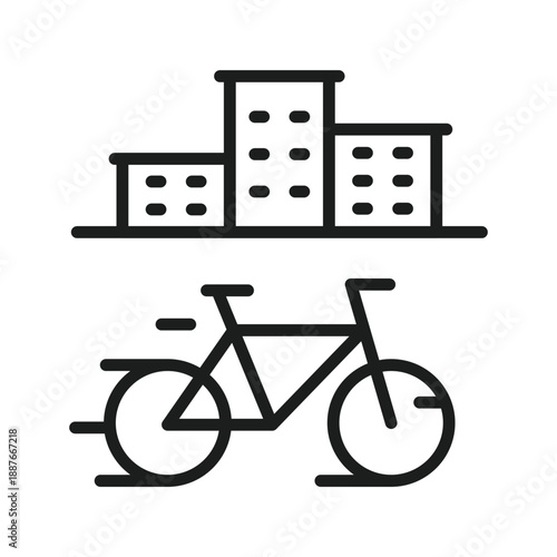 Office Bicycle Icon