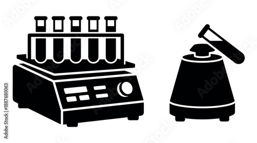 Laboratory equipment for scientific research and analysis.