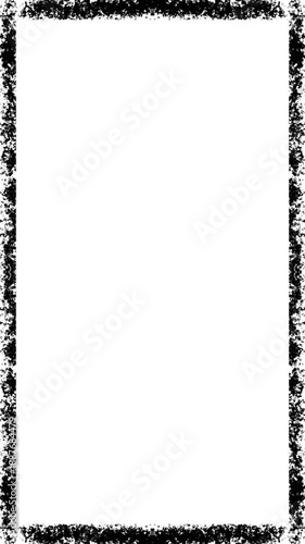 black border on white background video