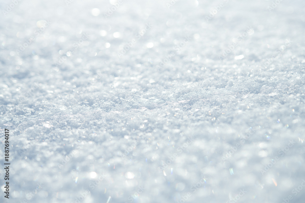 Obraz premium Fresh Untouched Snow Texture Background