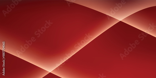 Abstract background design modern red and gold geometric elements vector illustration