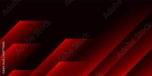 Futuristic digital neon motion lines technology background. glowing Red lines. Modern creative trendy design in vector illustration
