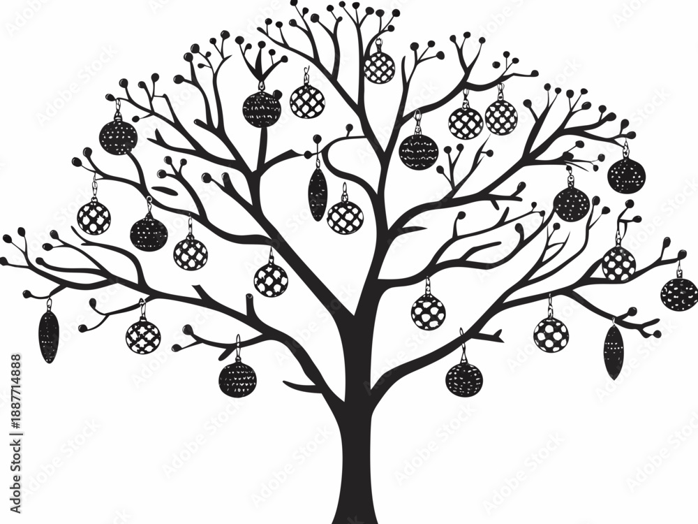 Obraz premium tree with flowers