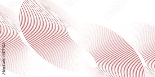 Glowing Red Stream of Light Flowing with Speed and Elegance, Evoking a Sense of Futuristic Technology and High-Speed Movement