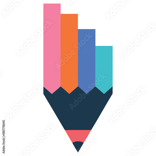 Minimalist drone icon with rotating blades