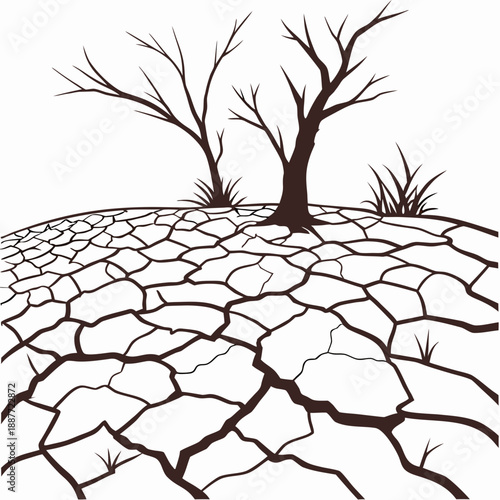 Foto Drought and desertification