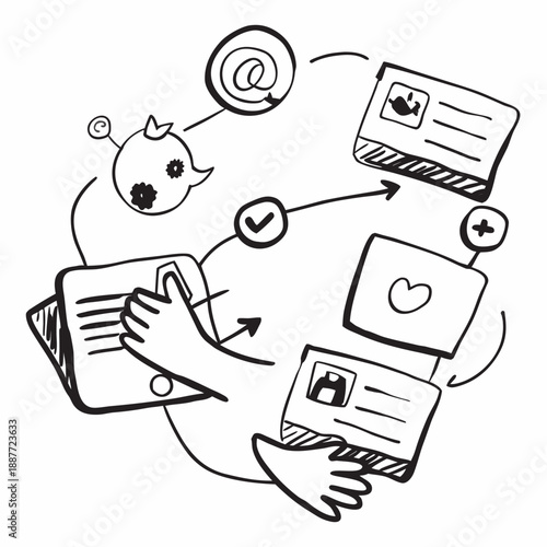 Social media interaction