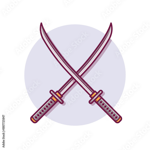 Katana Sword Cartoon 