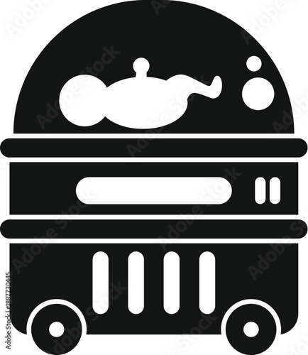 Newborn baby inside a hospital incubator supporting life and health